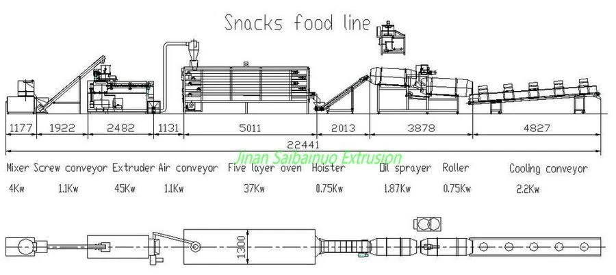snacks manufacturing plant