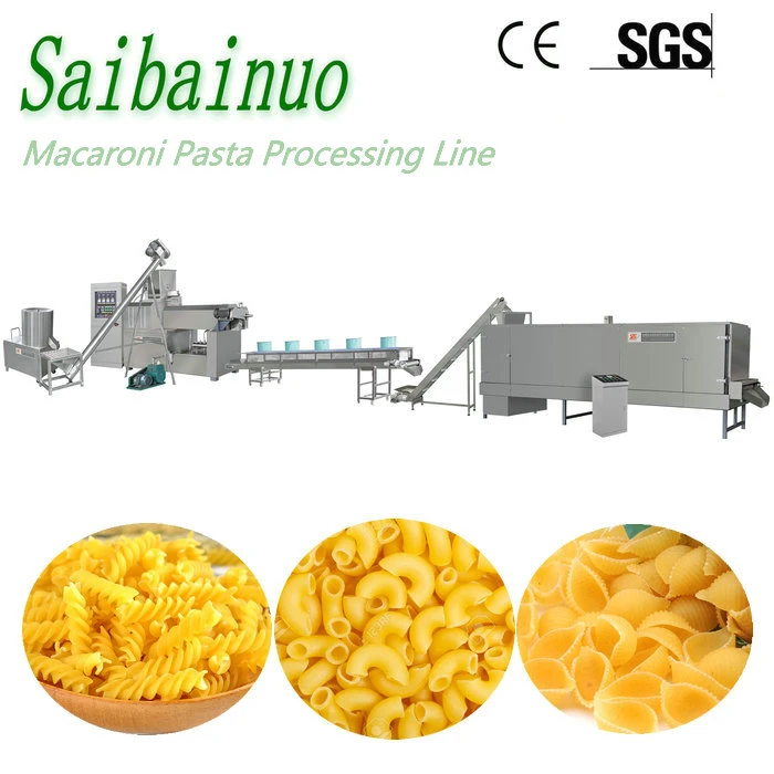 Extruded Pasta Macaroni Making Machine