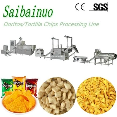 Bugles Crispy Making Extruder Machine